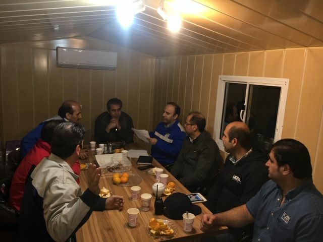 جلسه تحویل موقت به کارفرما:  ایران خودرو خراسان